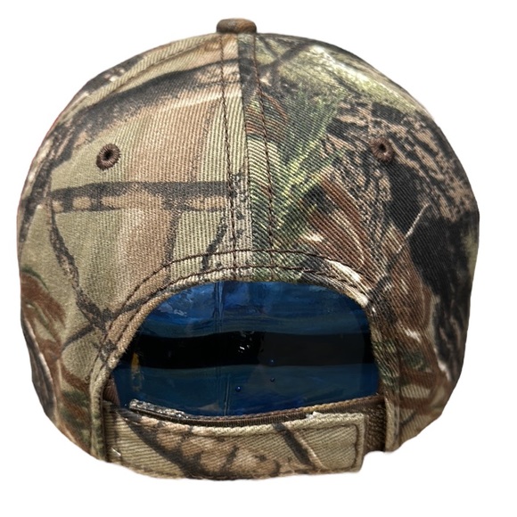 NWOT Dri-Duck Case Tractor Agriculture Farm Camo Adjustable Strapback Hat Cap - Picture 10 of 13